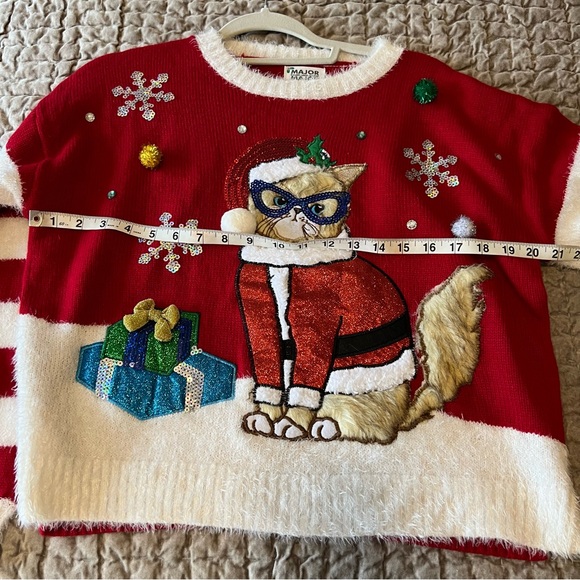Ugly Christmas sweater, ladies, size med - Picture 8 of 11